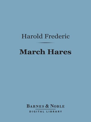 cover image of March Hares (Barnes & Noble Digital Library)